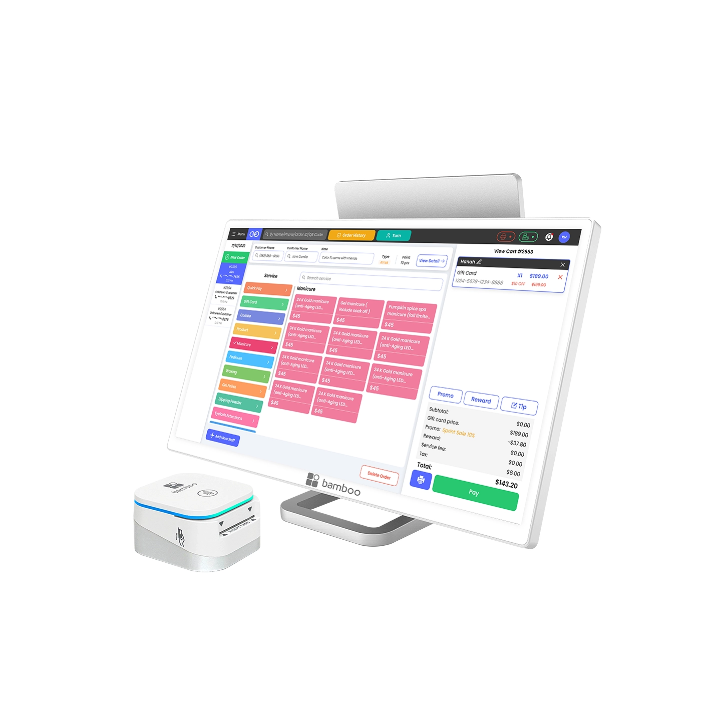 bamboo POS Pro countertop POS terminal